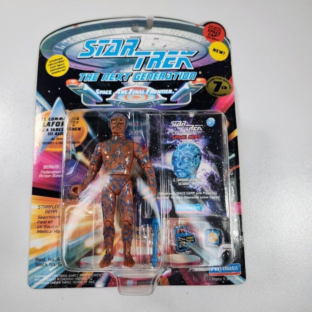 Star Trek LT Commander LaForge Tarchannen III Alien Playmates 1994 Vintage